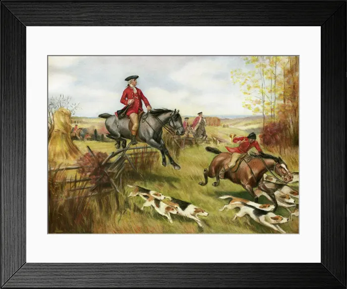 Framed Print : Illustration after The First Gentlemen of Virginia by John Ward Dunsmore Framed Print : Illustration after The First Gentlemen of Virginia by John Ward Dunsmore
