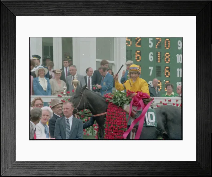 Framed Print : Winner of Kentucky Derby Framed Print : Winner of Kentucky Derby