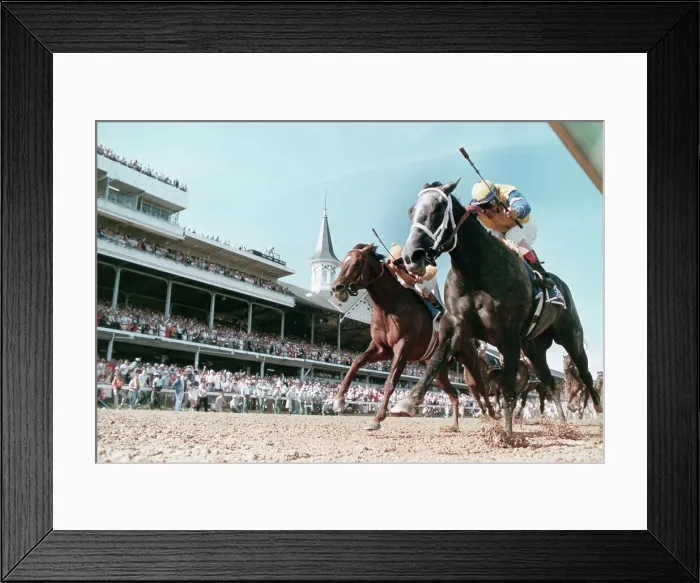 Framed Print : Kentucky Derby Victory Framed Print : Kentucky Derby Victory
