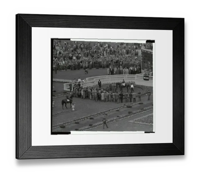 Framed Print : Eddie Arcaro on Citation in Winners Circle Framed Print : Eddie Arcaro on Citation in Winners Circle