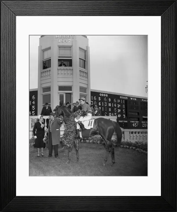 Framed Print : Kentucky Derby Framed Print : Kentucky Derby