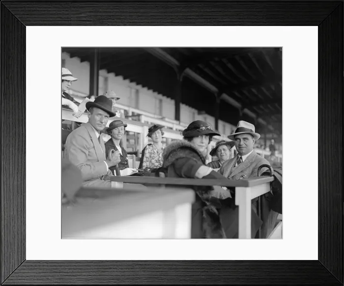 Framed Print : Joseph Cunningham with Anthony Biddle and Wife Framed Print : Joseph Cunningham with Anthony Biddle and Wife