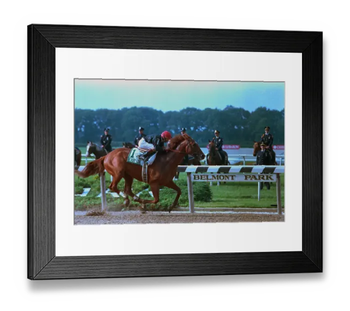 Framed Print : Pat Day Racing with Easy Goer Framed Print : Pat Day Racing with Easy Goer