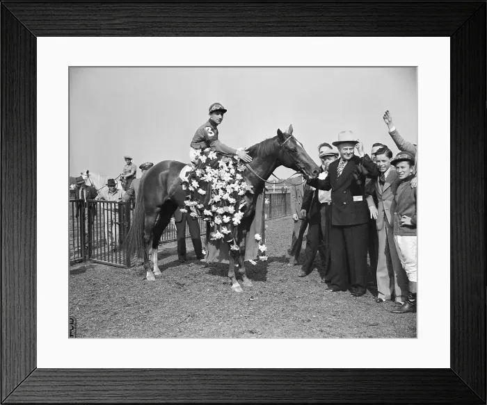 Framed Print : Eddie Arcaro on Whirlaway Framed Print : Eddie Arcaro on Whirlaway
