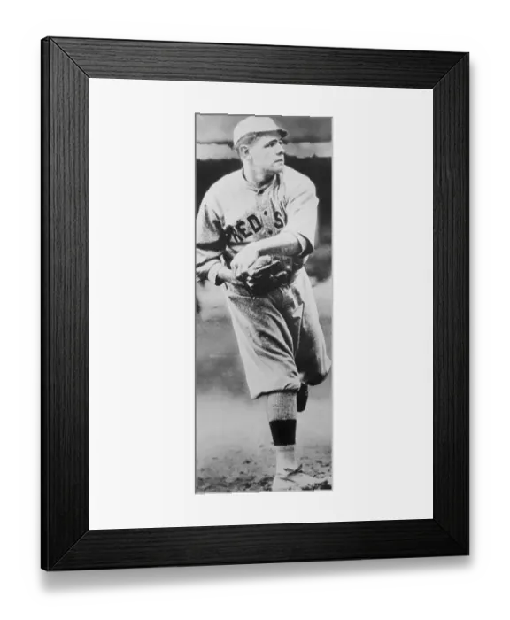 Framed Print : Portrait of Babe Ruth Framed Print : Portrait of Babe Ruth