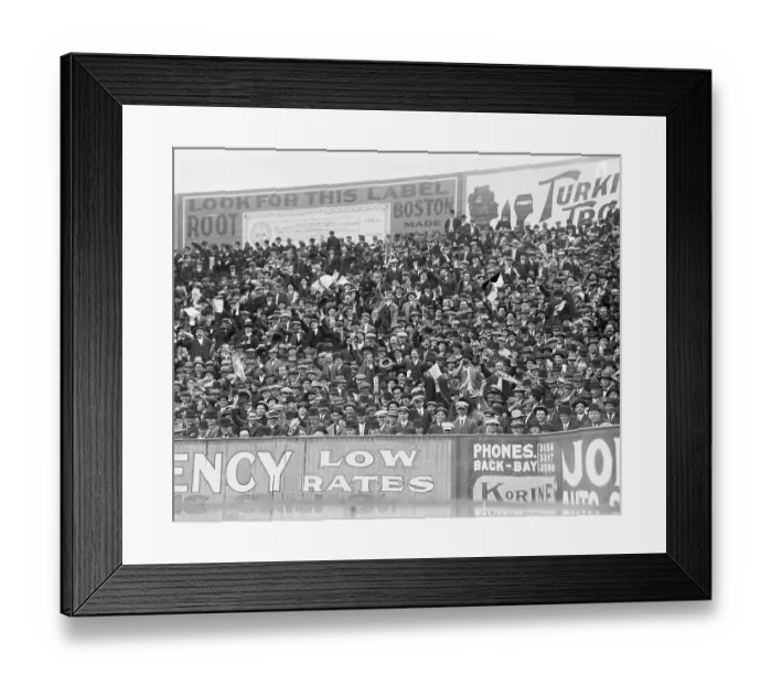 Framed Print : Crowd at World Series, 1916 Framed Print : Crowd at World Series, 1916