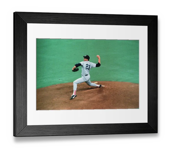 Framed Print : Roger Clemens Pitching for Boston Red Sox Framed Print : Roger Clemens Pitching for Boston Red Sox