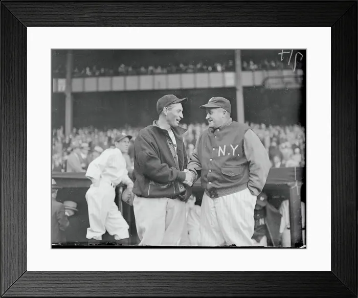 Framed Print : Marty McManus and Joe McCarthy Shaking Hands Framed Print : Marty McManus and Joe McCarthy Shaking Hands