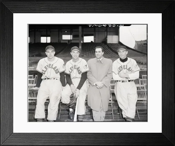 Framed Print : Four Of Cleveland Indians Top Rated Team Framed Print : Four Of Cleveland Indians Top Rated Team