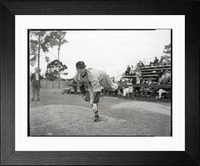 Framed Print : Robert Grove Throwing Pitch @ Training Framed Print : Robert Grove Throwing Pitch @ Training
