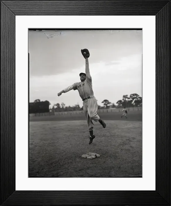 Framed Print : Jimmy Foxx Reaching For Catch @ Practice Framed Print : Jimmy Foxx Reaching For Catch @ Practice