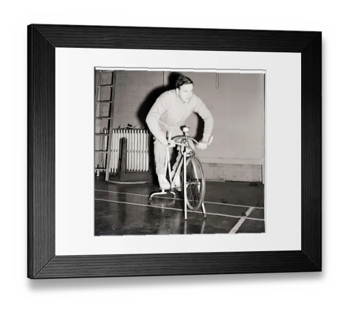Framed Print : Joe Cronin Yankee Manager On Bike Framed Print : Joe Cronin Yankee Manager On Bike