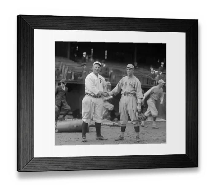 Framed Print : Tris Speaker During First Game Of World Series Framed Print : Tris Speaker During First Game Of World Series