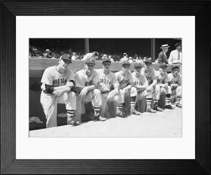 Framed Print : Boston Red Sox Players in All Star Game Framed Print : Boston Red Sox Players in All Star Game