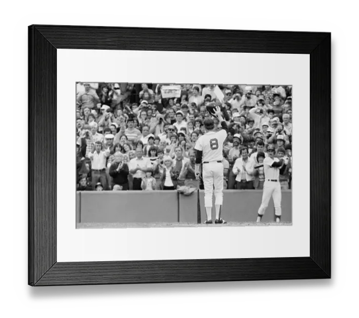 Framed Print : Carl Yastrzemski Waving Farewell to Fans Framed Print : Carl Yastrzemski Waving Farewell to Fans