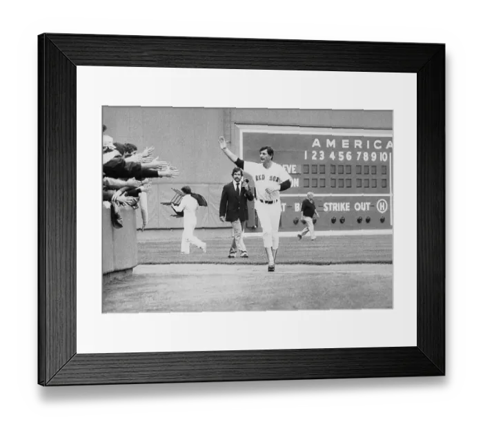 Framed Print : Carl Yastrzemski Runs Around Fenway Park Framed Print : Carl Yastrzemski Runs Around Fenway Park
