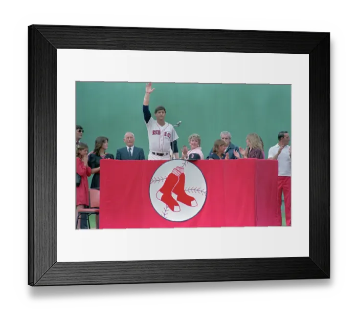 Framed Print : Carl Yastrzemski and Parents at His Baseball Honorarium Ceremony Framed Print : Carl Yastrzemski and Parents at His Baseball Honorarium Ceremony