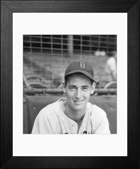 Framed Print : Ted Williams of the Boston Red Sox Framed Print : Ted Williams of the Boston Red Sox