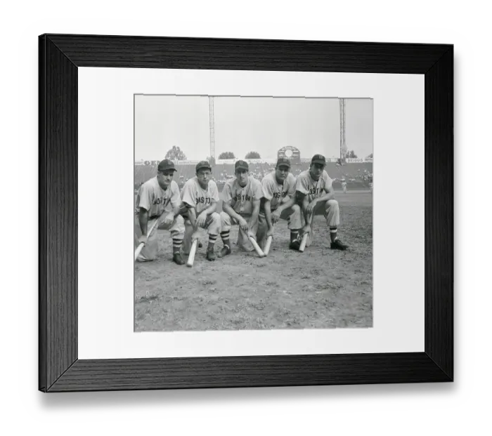 Framed Print : Red Sox Hitters Framed Print : Red Sox Hitters