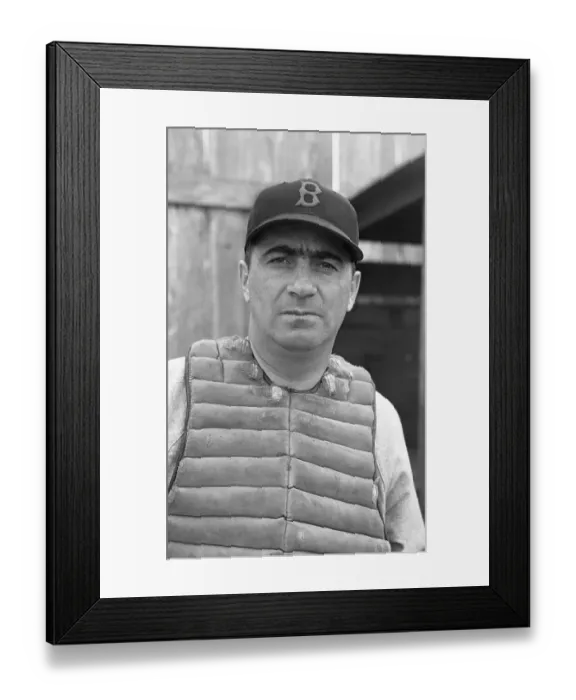Framed Print : Moe Berg at Red Sox Camp Framed Print : Moe Berg at Red Sox Camp