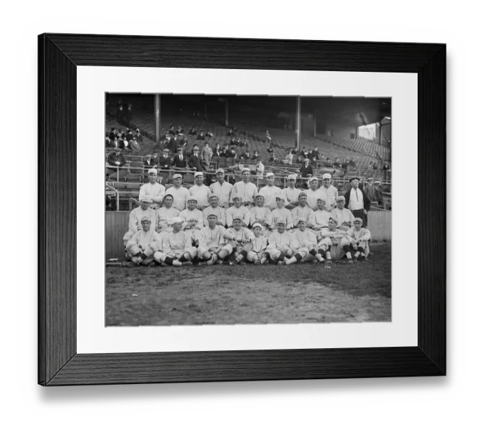 Framed Print : Portrait of 1916 Boston Red Sox Team Framed Print : Portrait of 1916 Boston Red Sox Team