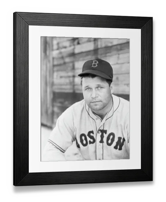 Framed Print : James E. Fox Red Sox First Baseman-Alone Framed Print : James E. Fox Red Sox First Baseman-Alone