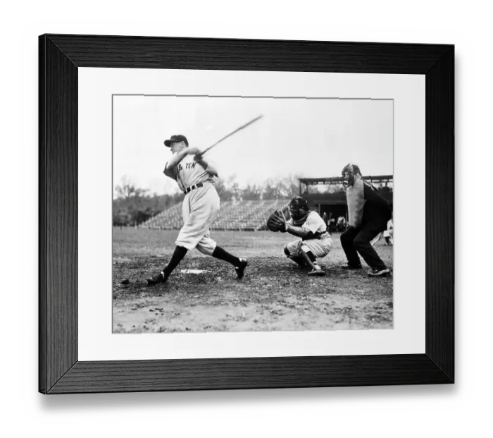 Framed Print : Cronin Red Sox Manager Batting Framed Print : Cronin Red Sox Manager Batting