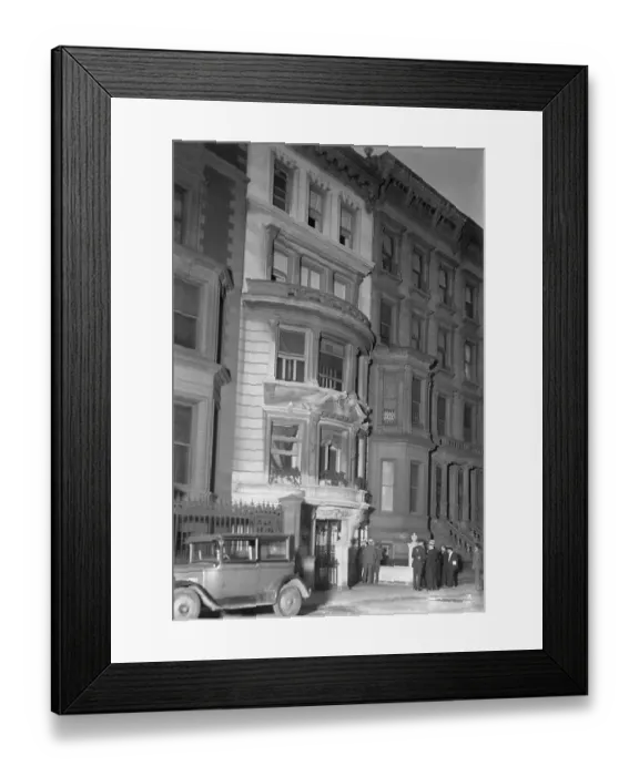 Framed Print : Nite Club Bombed in New York Framed Print : Nite Club Bombed in New York