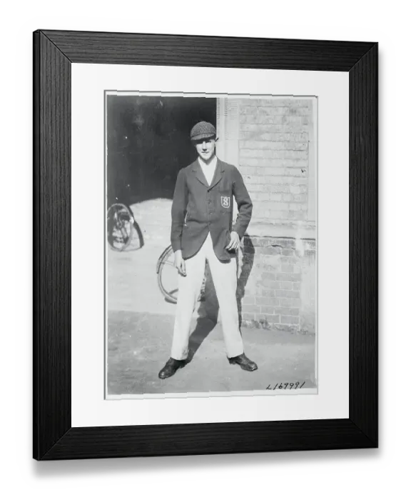Framed Print : Portrait of Rugby Student Francis Francis Framed Print : Portrait of Rugby Student Francis Francis