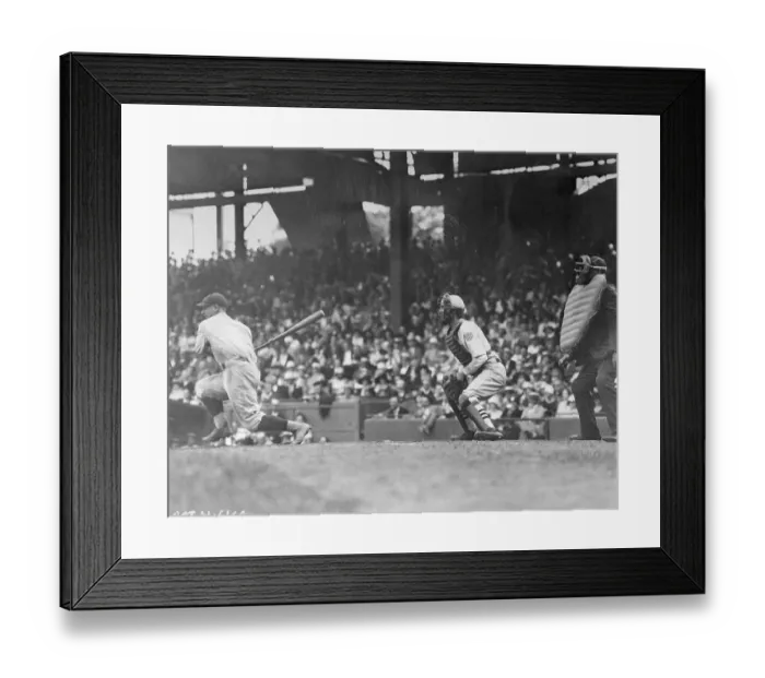 Framed Print : View of Lou Gehrig Batting Framed Print : View of Lou Gehrig Batting