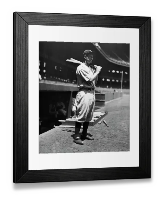 Framed Print : First Baseman Of Yankees Lou Gehrig Framed Print : First Baseman Of Yankees Lou Gehrig