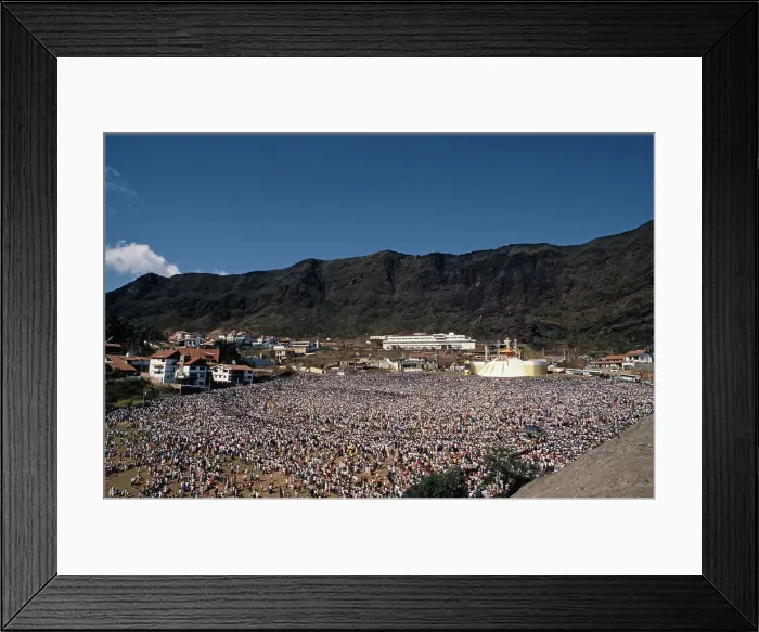 Framed Print : Pope John Paul II In Brazil Framed Print : Pope John Paul II In Brazil