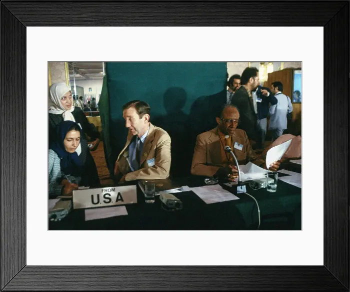 Framed Print : International Conference on US Interventions in Iran Framed Print : International Conference on US Interventions in Iran