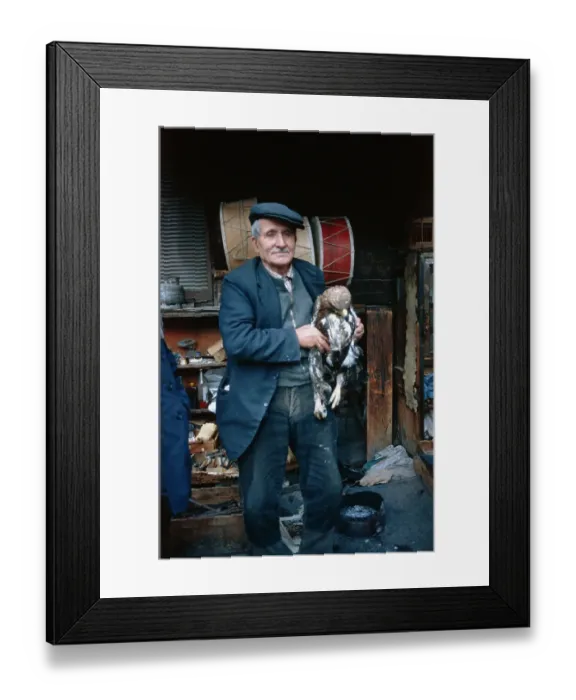 Framed Print : Man With Eagle Framed Print : Man With Eagle