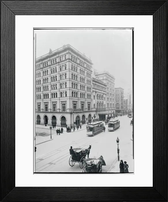 Framed Print : Exterior View of The Metropolitan Music House Framed Print : Exterior View of The Metropolitan Music House