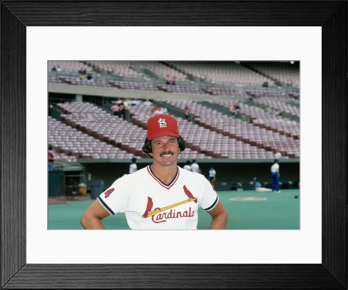 Framed Print : Ken Reitz. American baseball player Ken Reitz 