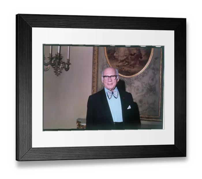 Framed Print : Portrait of Sol Hurok Framed Print : Portrait of Sol Hurok