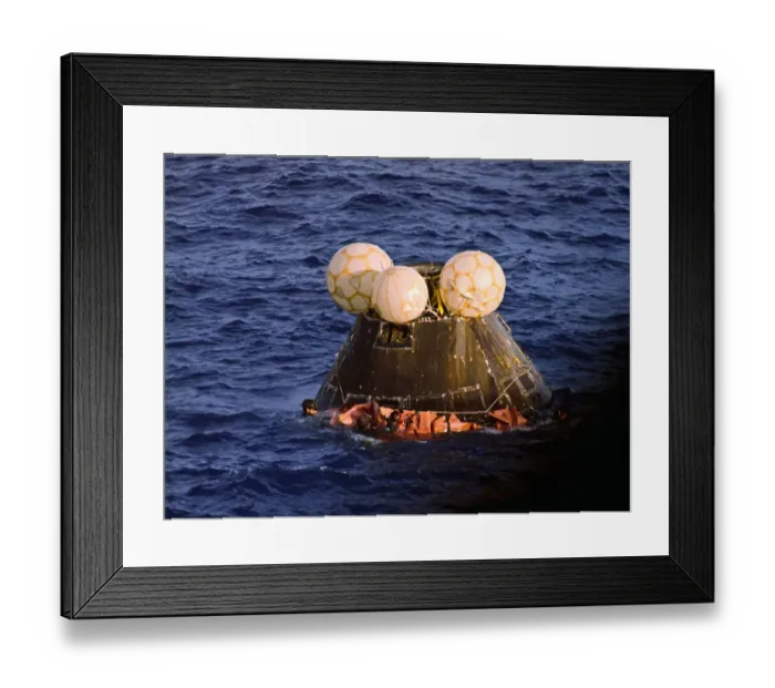 Framed Print : Apollo 13 Capsule Framed Print : Apollo 13 Capsule
