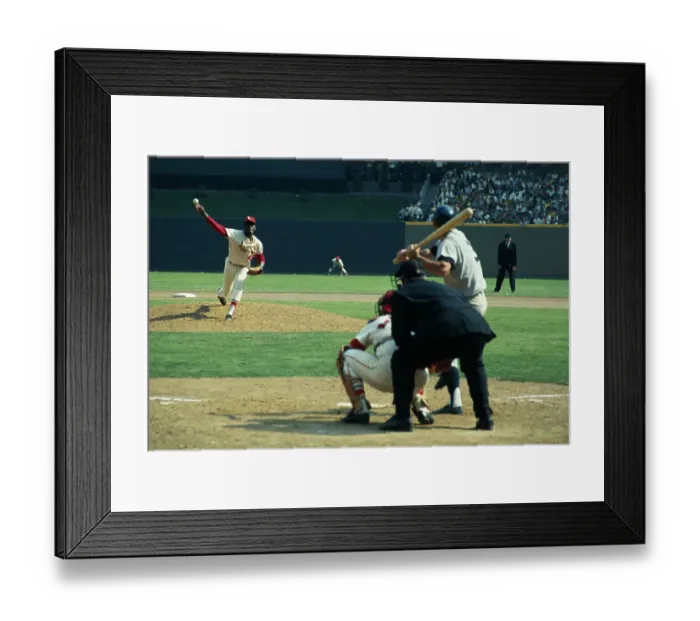 Framed Print : World Series Opening Pitch Framed Print : World Series Opening Pitch