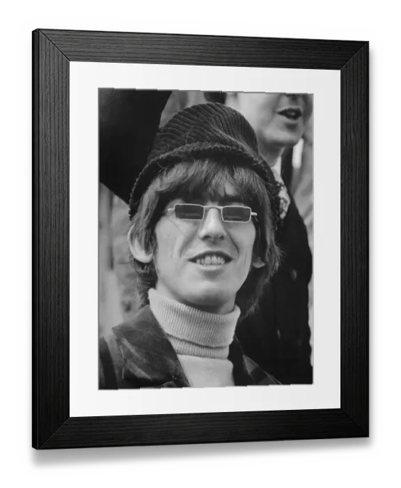 Framed Print : George Harrison in Latest Fashions