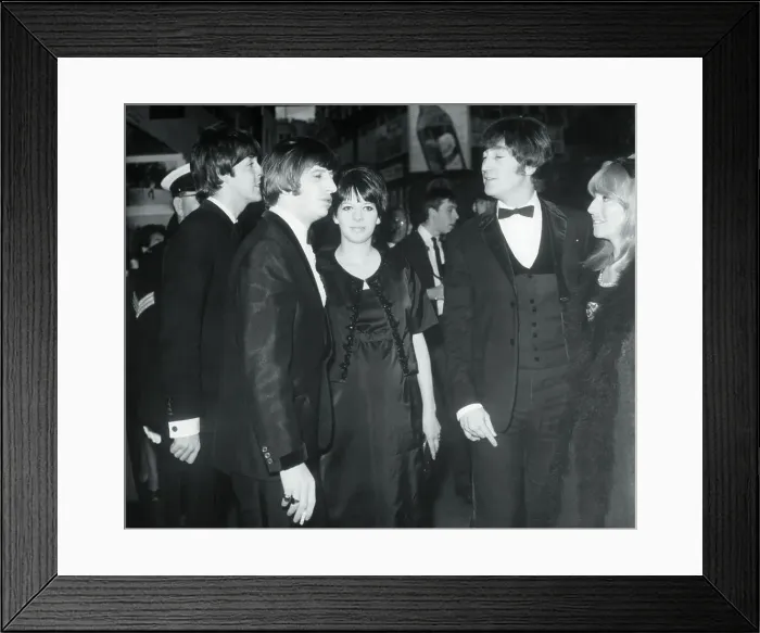 Framed Print : Paul McCartney, Ringo Starr, Maureen Starkey, John Lennon and Cynthia Lennon Framed Print : Paul McCartney, Ringo Starr, Maureen Starkey, John Lennon and Cynthia Lennon