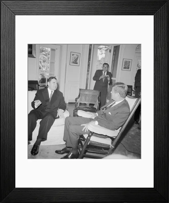 Framed Print : President Kennedy Meeting with Foreign Minister Gromyko Framed Print : President Kennedy Meeting with Foreign Minister Gromyko