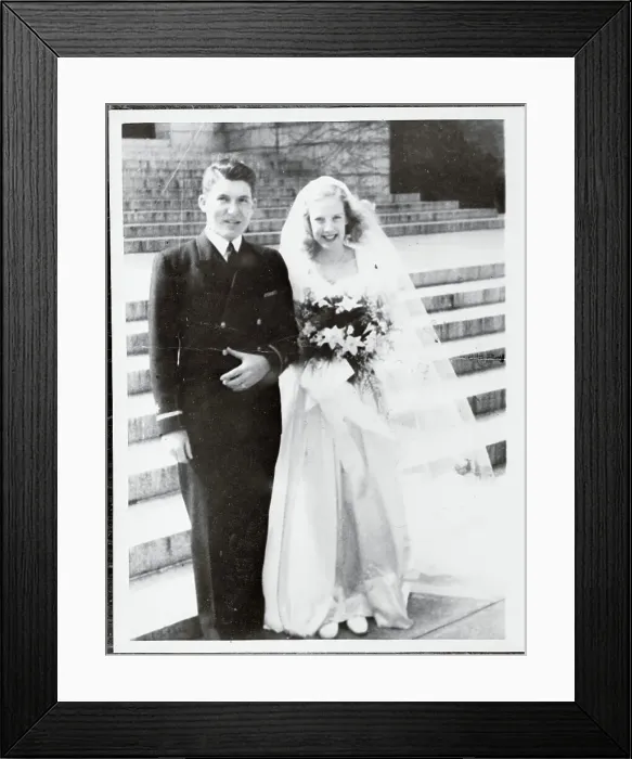 Framed Print : Walter M. Schirra and his Wife Framed Print : Walter M. Schirra and his Wife