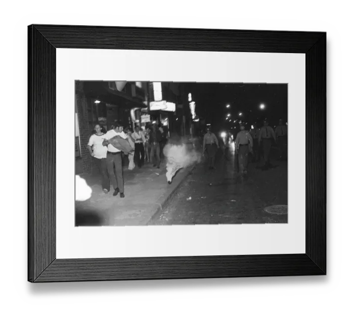 Framed Print : Tear Gas Fired At University of Maryland Demonstrators Framed Print : Tear Gas Fired At University of Maryland Demonstrators