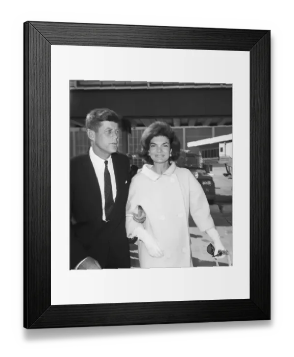 Framed Print : Kennedys At Idlewild Airport Framed Print : Kennedys At Idlewild Airport