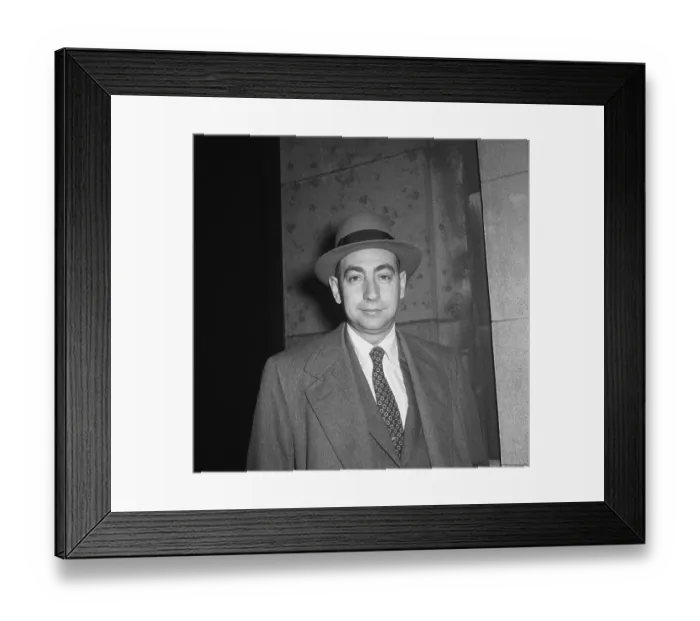 Framed Print : Portrait of Howard Cosell Framed Print : Portrait of Howard Cosell