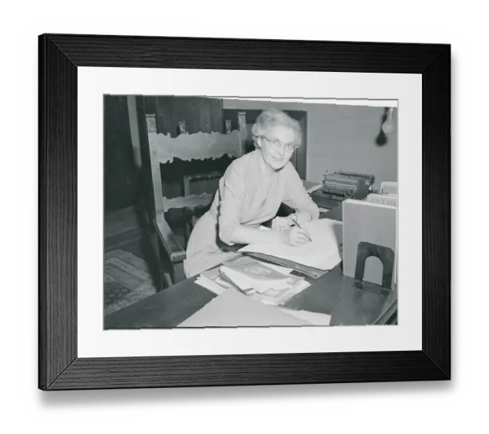 Framed Print : Laura Fermi Framed Print : Laura Fermi
