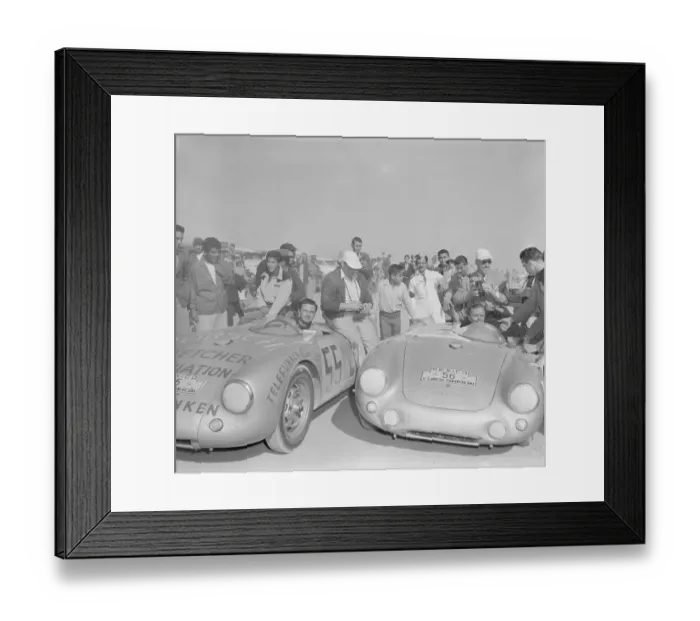 Framed Print : Hans Herman and Jaroslav Juhan After Pan American Race Framed Print : Hans Herman and Jaroslav Juhan After Pan American Race