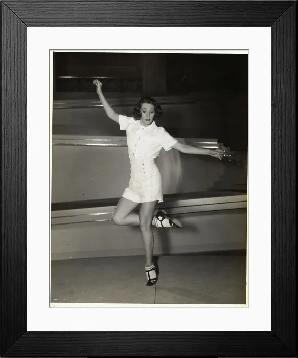 Framed Print : Ruby Keeler Tap Dancing Framed Print : Ruby Keeler Tap Dancing