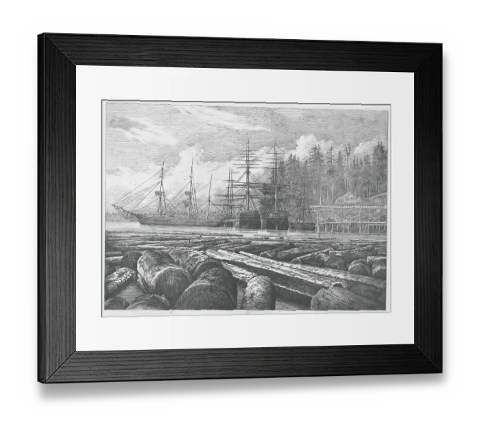 Framed Print : Ships at Inlet Framed Print : Ships at Inlet